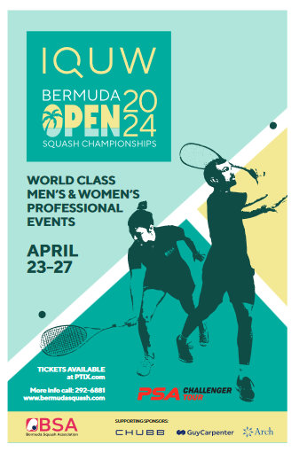 Draws for IQUW Bermuda Open Announced (Squash)